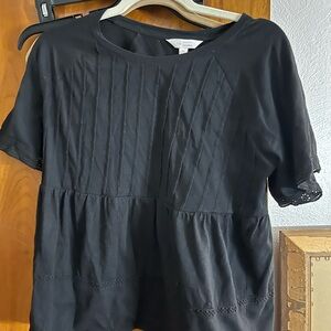 LC Lauren Conrad Black Blouse